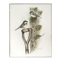 Jackie's Birds (Pen and Ink) E-Pattern by Wendy Fahey