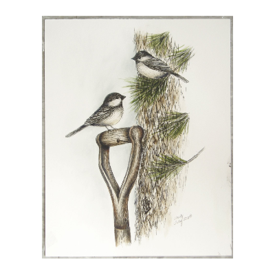 Jackie's Birds (Pen and Ink) E-Pattern by Wendy Fahey