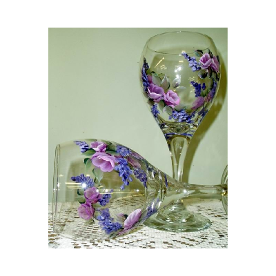 Kirstin (Glass Painting) E-Pattern by Wendy Fahey