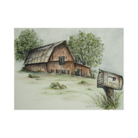 Maple Ridge (Pen and Ink) E-Pattern by Wendy Fahey