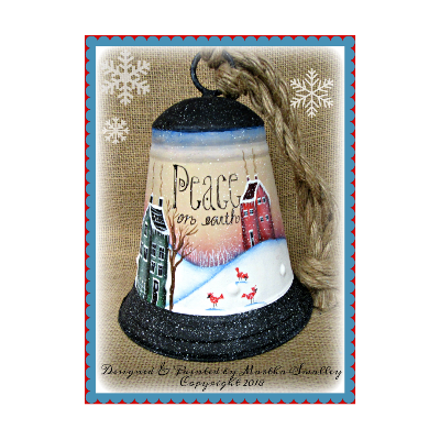 Peace on Earth Snowman E-Pattern