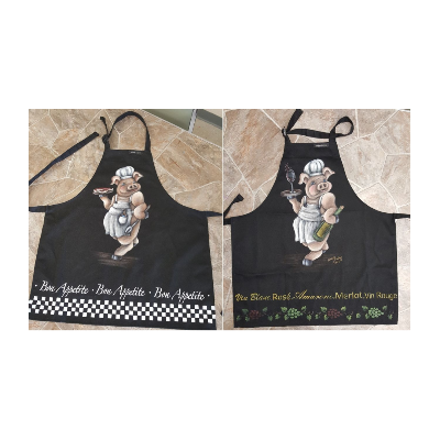 Hoggin the Grill (or Wine) E-Pattern by Wendy Fahey