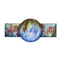 Holly Jolly Plaque Pattern