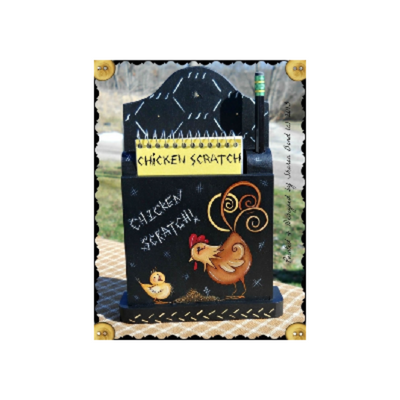 Chicken Scratch Notepad Holder Pattern