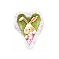 Bunny Love Ornaments Pattern