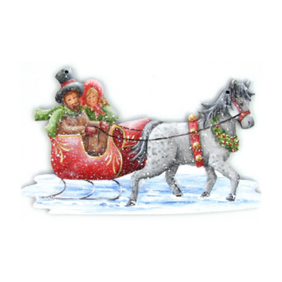 Sleigh Rides Ornament Pattern by Chris Haughey
