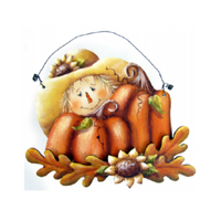 Peek-a-Boo Scarecrow Pattern