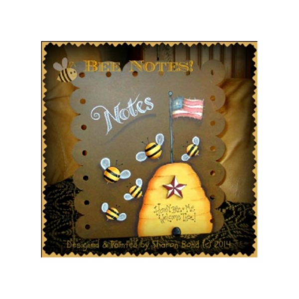 Bee Notes Pattern | Cupboard Distributing
