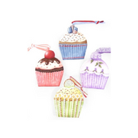 Celebration Cupcakes Ornaments Pattern