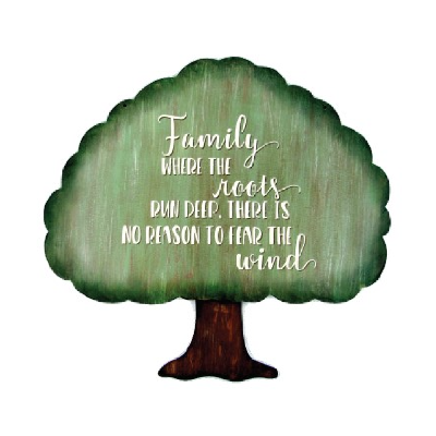Family Roots Tree by Chris Haughey