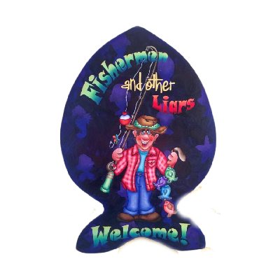 Fishermen and Liars Welcome E-Pattern by Sharon Cook