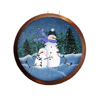 Tangled Snowmen E-Pattern