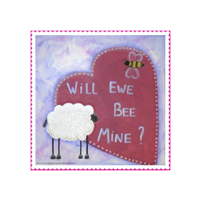 Will Ewe Bee Mine? E-Pattern