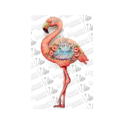 Welcome to Paradise Flamingo E-Pattern