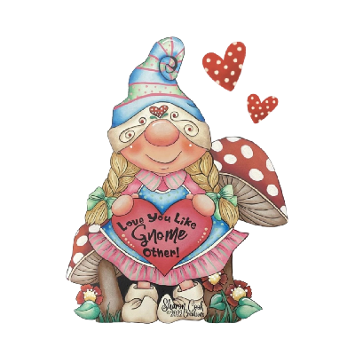 Love You Like Gnome Other E-Pattern By Sharon Cook