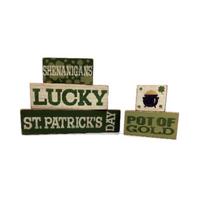 Shamrock Shelf Sitter E-Pattern