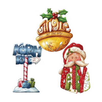 Signs of the Season Ornaments E-Pattern by Chris Haughey