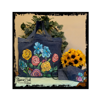 Fresh and Funky Flowers E-Pattern By Sharon Cook