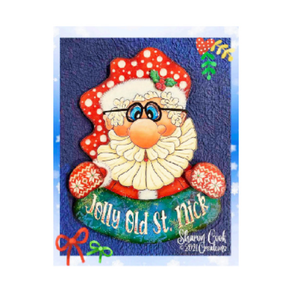 Jolly Old St. Nick E-Pattern By Sharon Cook