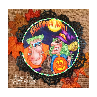 Halloween Howl E-Pattern By Sharon Cook