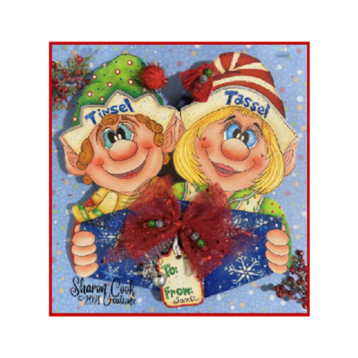 Tinsel and Tassel E-Pattern By Sharon Cook