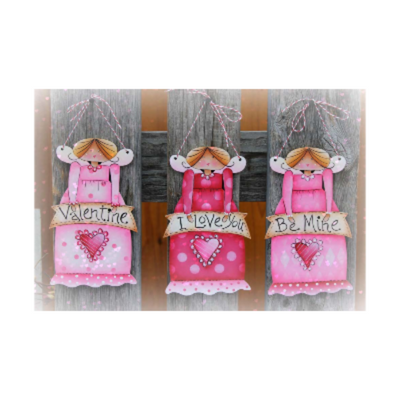 Valentine Angels By Deb Antonick E-Pattern