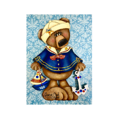 Anchors Aweigh Bear E-Pattern By Sharon Cook