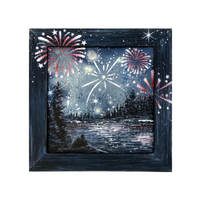 Patriotic Celebration Frame Board E-Pattern by Chris Haughey