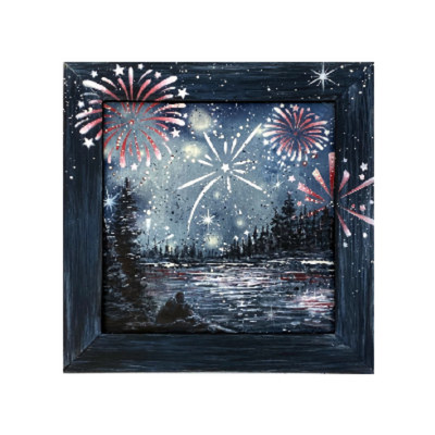 Patriotic Celebration Frame Board E-Pattern by Chris Haughey