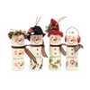 Marshmallow Snowmen Quartet E-Pattern