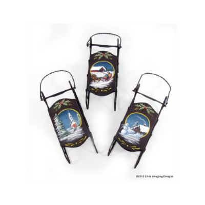 Winter Wonderland Sleds E-Pattern