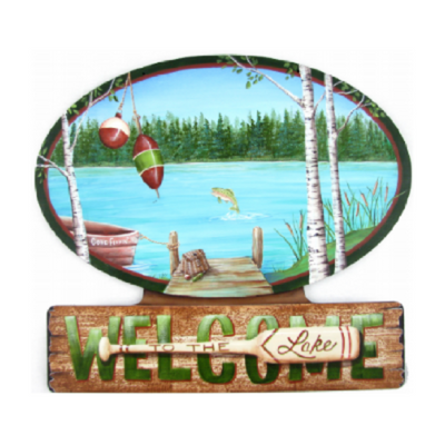 Gone Fishin' Plaque E-Pattern by Chris Haughey