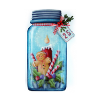 Holiday Treats Mason Jar E-Pattern by Chris Haughey