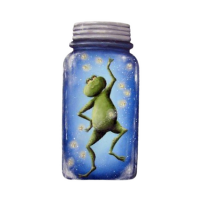 Moonshine in a Jar Plaque E-Pattern
