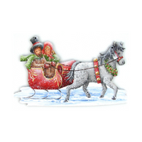 Sleigh Rides Ornament E-Pattern by Chris Haughey