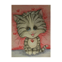Valentine Kitty E-Pattern