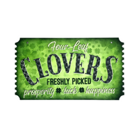 Lucky Ticket Plaque E-Pattern by Chris Haughey