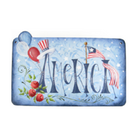 America Plaque E-Pattern by Chris Haughey