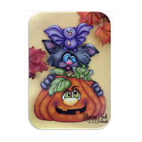 Cats n Bats in the Pumpkin Patch By Sharon Cook