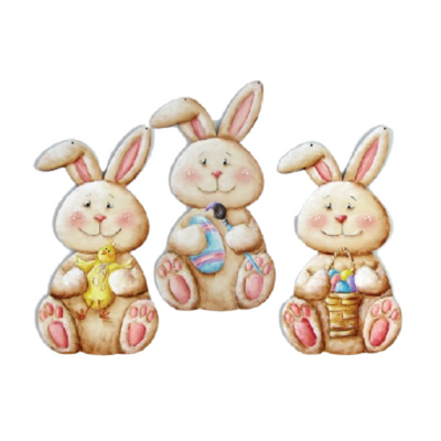 Flopsy, Mopsy, & Cotton-tail E-Pattern by Chris Haughey