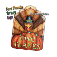 Give Thanks Turkey E-Pattern