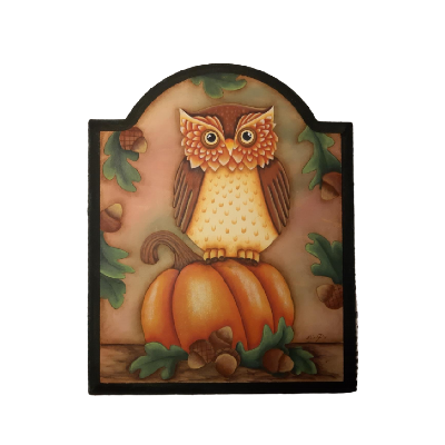 An Owl on the Pumpkin E-Pattern by Elisabetta De Maria