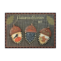 Autumn Acorns #2  E-Pattern by Vicki Saum