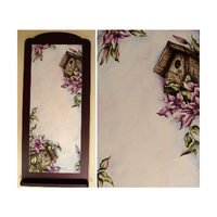 Clematis Birdhouse  (Pen and Ink) E-Pattern by Wendy Fahey