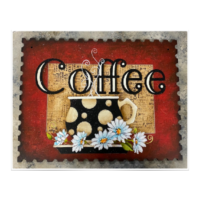 Coffee-n-Daisies  E-Pattern by Tracy Moreau