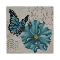 Cushioned in Teal E-Pattern by Wendy Fahey