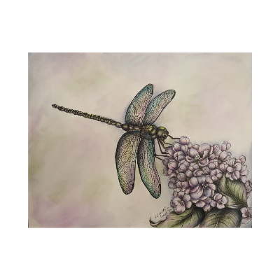 Delicate Gatherings (Pen and Ink) E-Pattern by Wendy Fahey