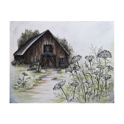 Fields of Lace (Pen and Ink) E-Pattern by Wendy Fahey