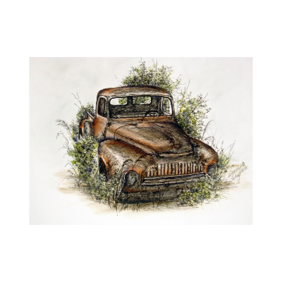 Forgotten (Pen and Ink) E-Pattern by Wendy Fahey