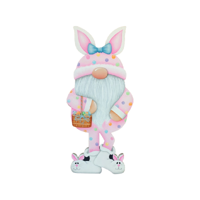 Funny Bunny Gnome E-Pattern By Jeannetta Cimo
